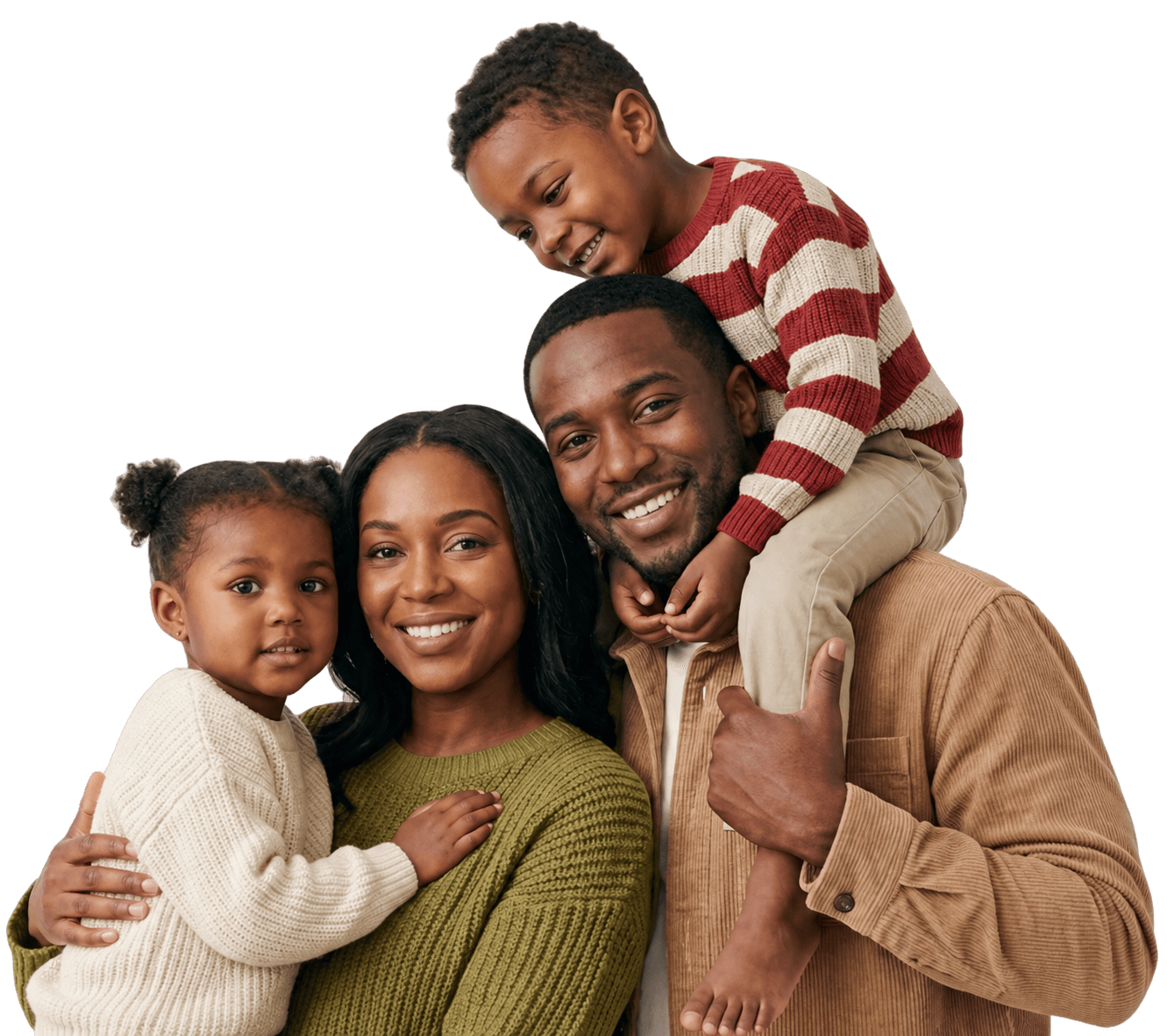 A family protected by AG Insurance